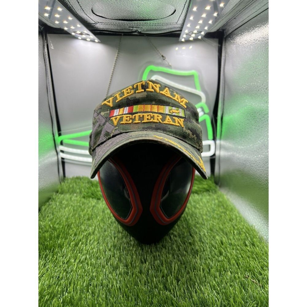 Rothco Vietnam Tiger Stripe Camouflage Hat Adjustable‎ One Size Fits All